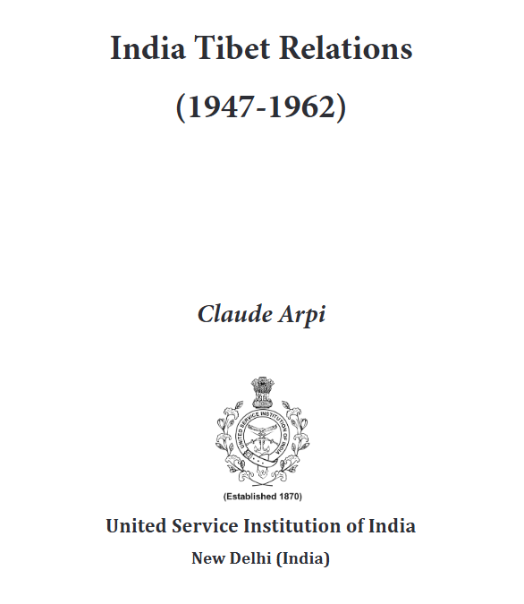 India Tibet Relations (1947-1962)